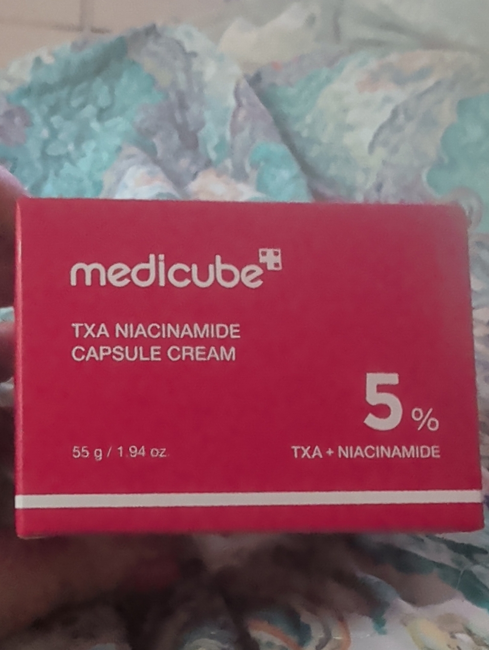Medicube TXA Niacinamide Capsule Cream 5% — Red Brightening Moisturizer
